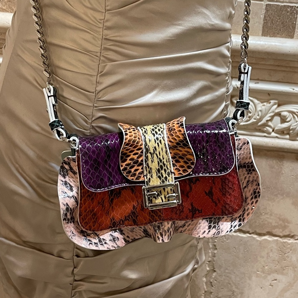 Fendi Python Micro Baguette Elaphe Waves - image 5